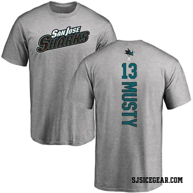 Ash Men's Quentin Musty San Jose Sharks Backer T-Shirt -