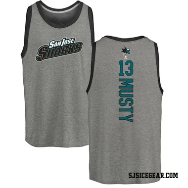 Ash Men's Quentin Musty San Jose Sharks Backer Tank Top -