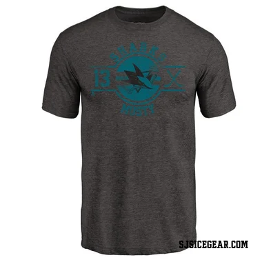 Black Men's Quentin Musty San Jose Sharks Insignia T-Shirt -