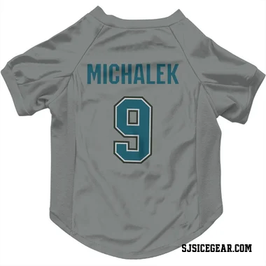 Gray San Jose Sharks Milan Michalek   Dog & Cat Pet Jersey